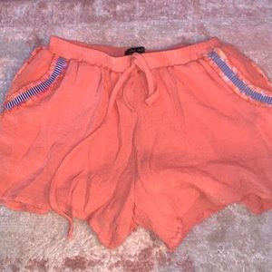 pink kids shorts